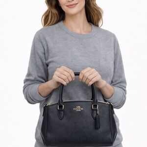 Coach Black Satchel Bag